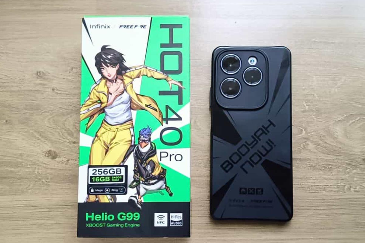 Infinix HOT 40 Pro Free Fire, Ponsel Gaming yang Dirancang Khusus dengan MediaTek Helio G99