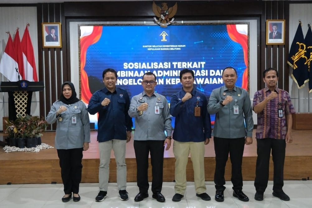 Kanwil Kemenkum Babel Tingkatkan Kapasitas ASN melalui Sosialisasi Kepegawaian 2025