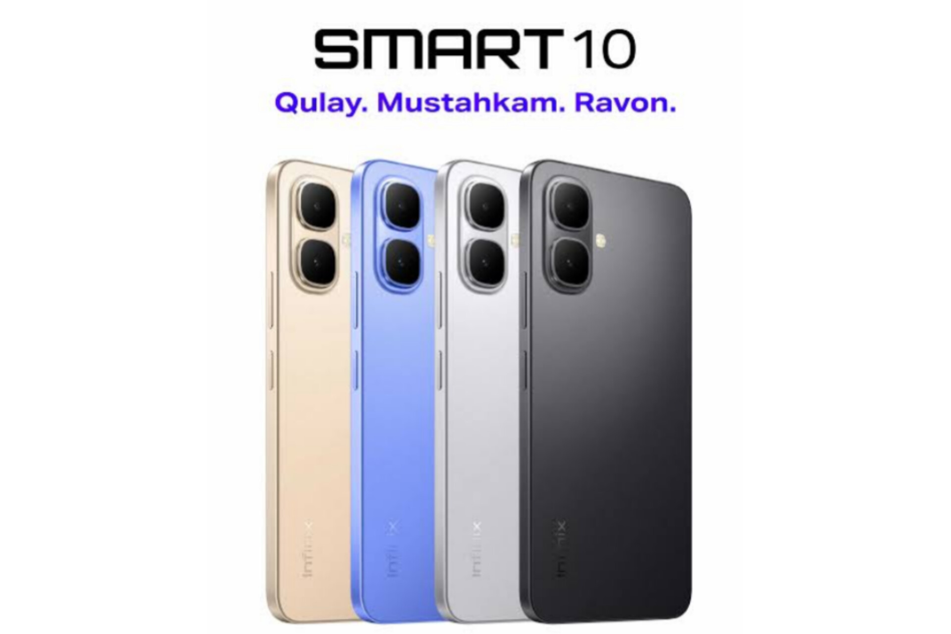 Infinix Smart 10 Mengusung Perlindungan Sertifikasi IP64 dengan Fitur Dynamic Bar