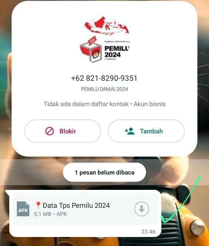 Jangan Dibuka! APK Data TPS Pemilu 2024 Bermunculan, KPU Sumsel Imbau Warga untuk Waspada