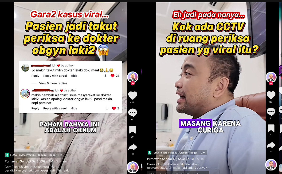 Kamera CCTV di Klinik Dokter Cabul Jadi Bukti Kuat Malah Disoal, Apakah Tak Melanggar Ruang Privasi Pasien?