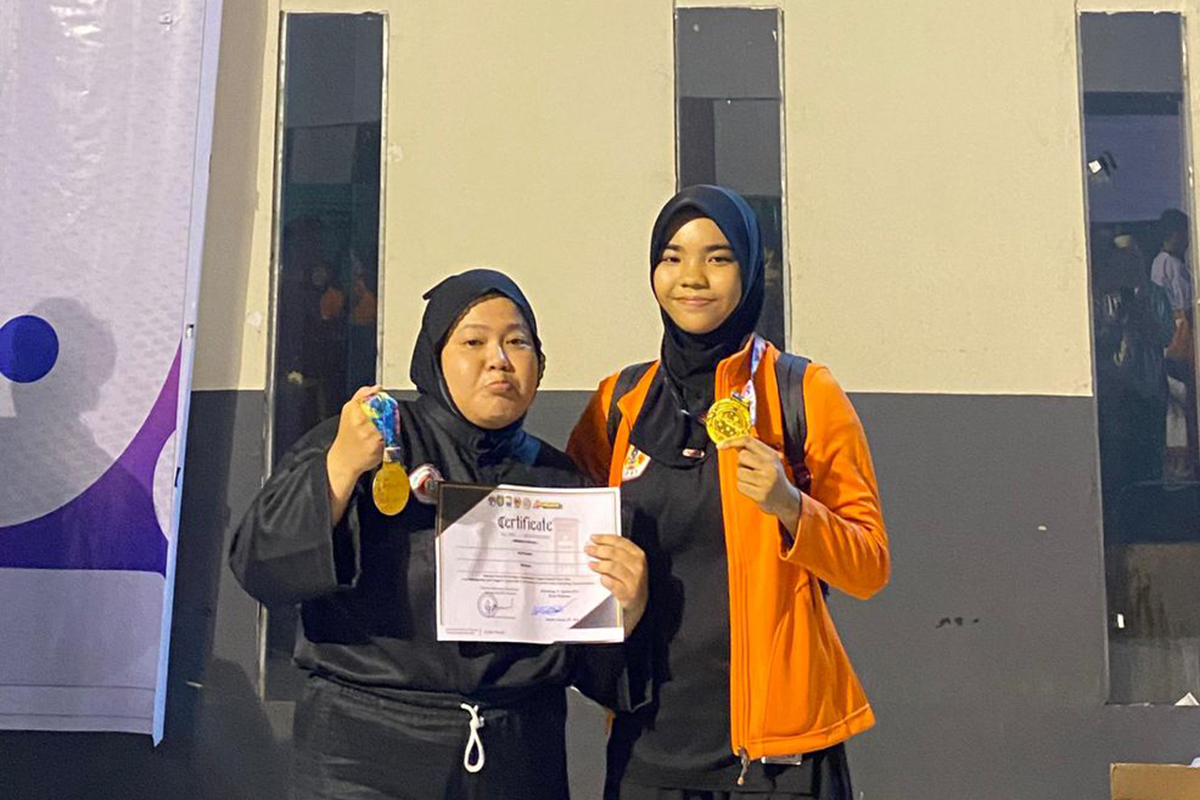 2 Mahasiswa UBD Palembang Raih Medali Emas di Kejuaraan Nasional Pencak Silat Sriwijaya Championship 2