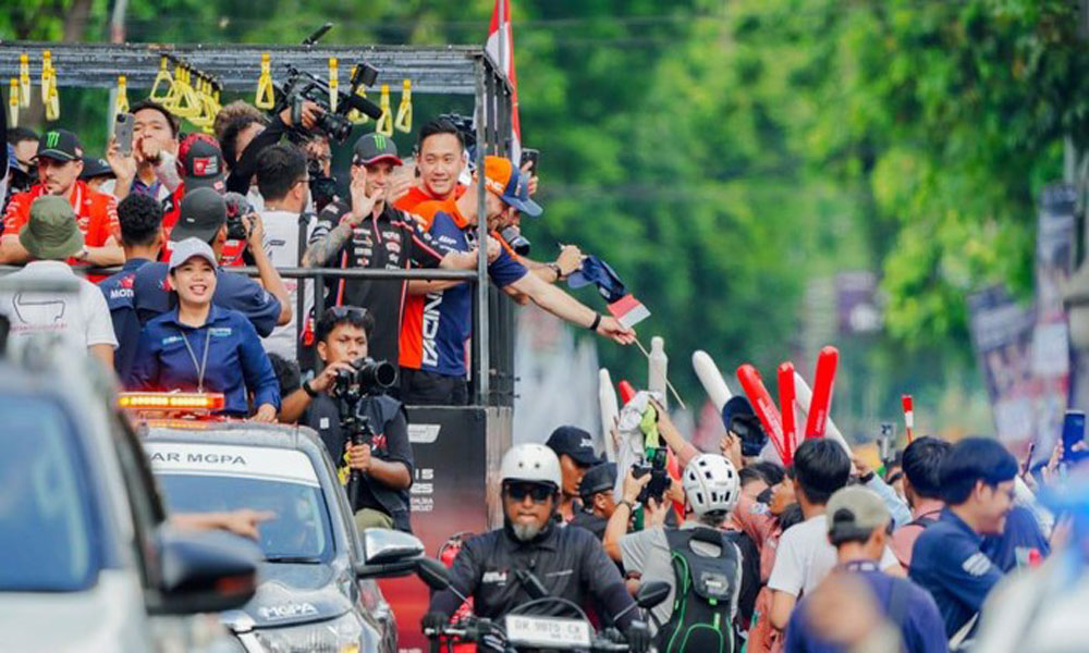 Ingat... Besok Rider MotoGP Parade Keliling Kota Lombok
