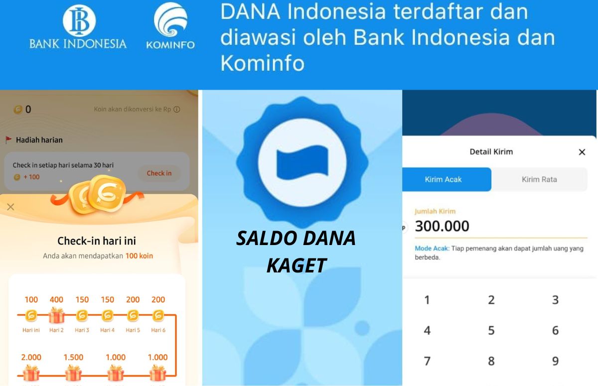 Super Gacor Berburu Saldo Dana Kaget Rp300ribu Siap Cair Hitungan Detik Lo?