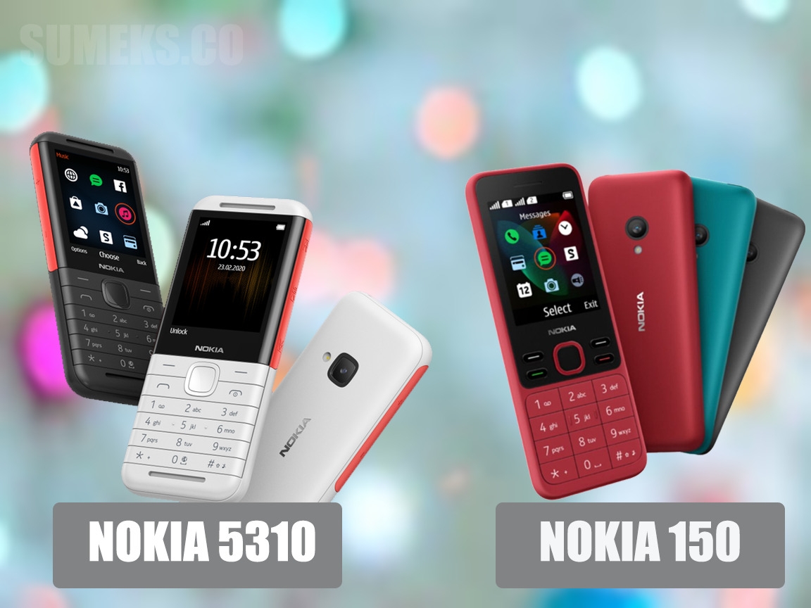 Feature Phones Nokia 5310 dan Nokia 150, Handphone Jadul Obat Rindu Sekaligus Berbostalgia
