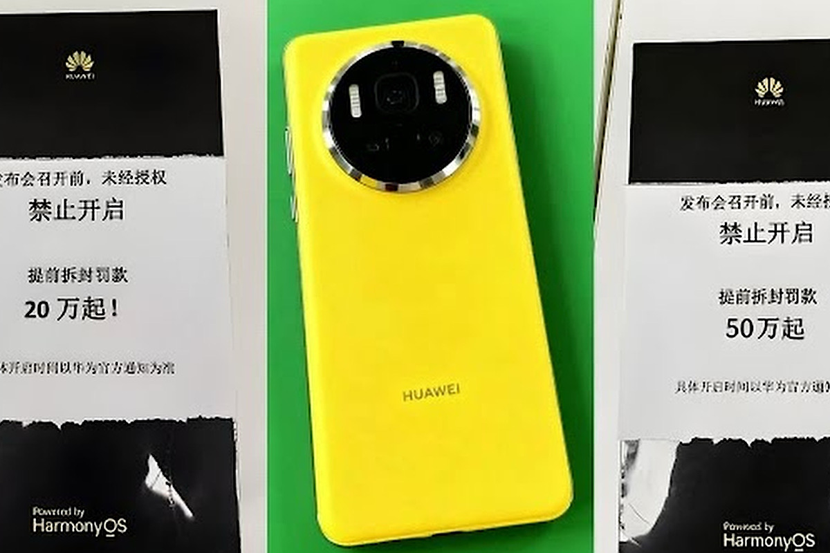 Bocoran HP Baru Huawei, Mate 80 Pro Tampil Genit Dibalut Casing Warna Kuning Cerah   