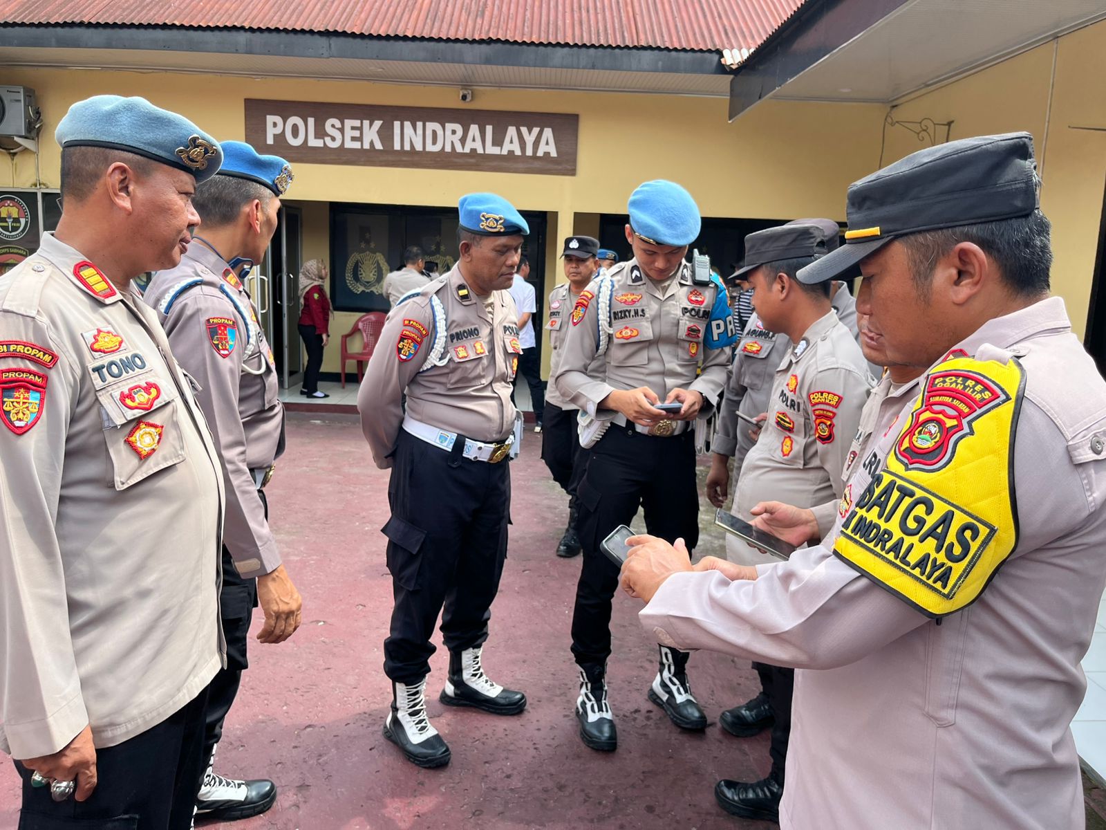 Bid Propam Polda Sumsel Mitigasi Judi Online dan Narkoba Personel Polsek Indralaya