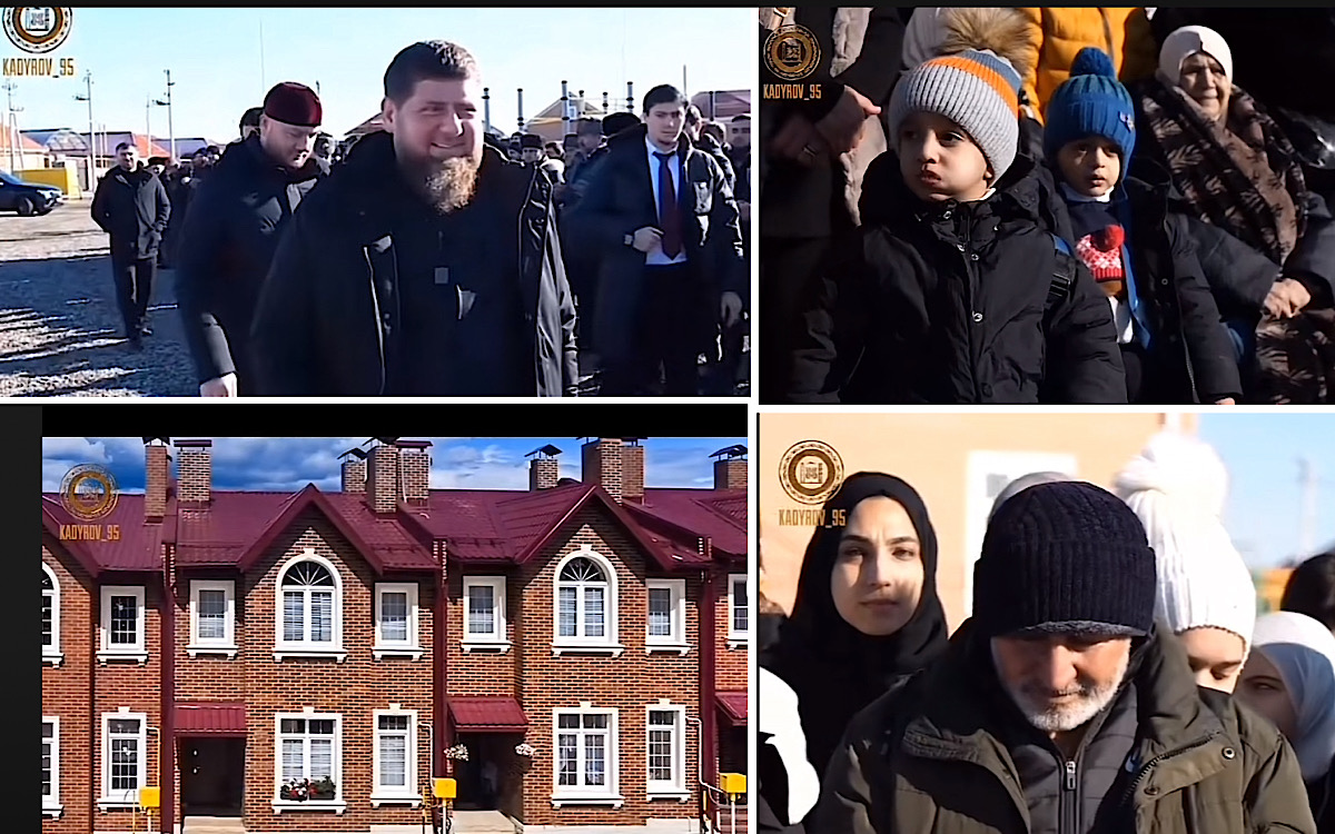 Ramzan Kadyrov Bangun Lebih Banyak Rumah Layak Huni Buat Pengungsi Palestina di Chechnya Rusia