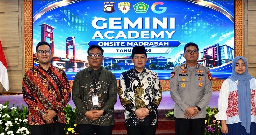 Polda Sumsel Ingatkan Bahaya AI:Jangan Unggah Data Pribadi, 152 Peserta Ikuti Gemini Academy