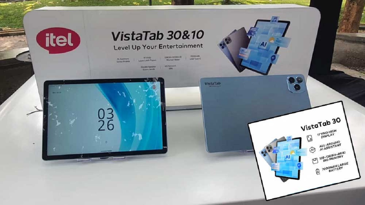 Tablet Itel Vista Tab 30S Pilihan Menarik Harga Mulai Rp 1 Jutaan Fitur Lengkap