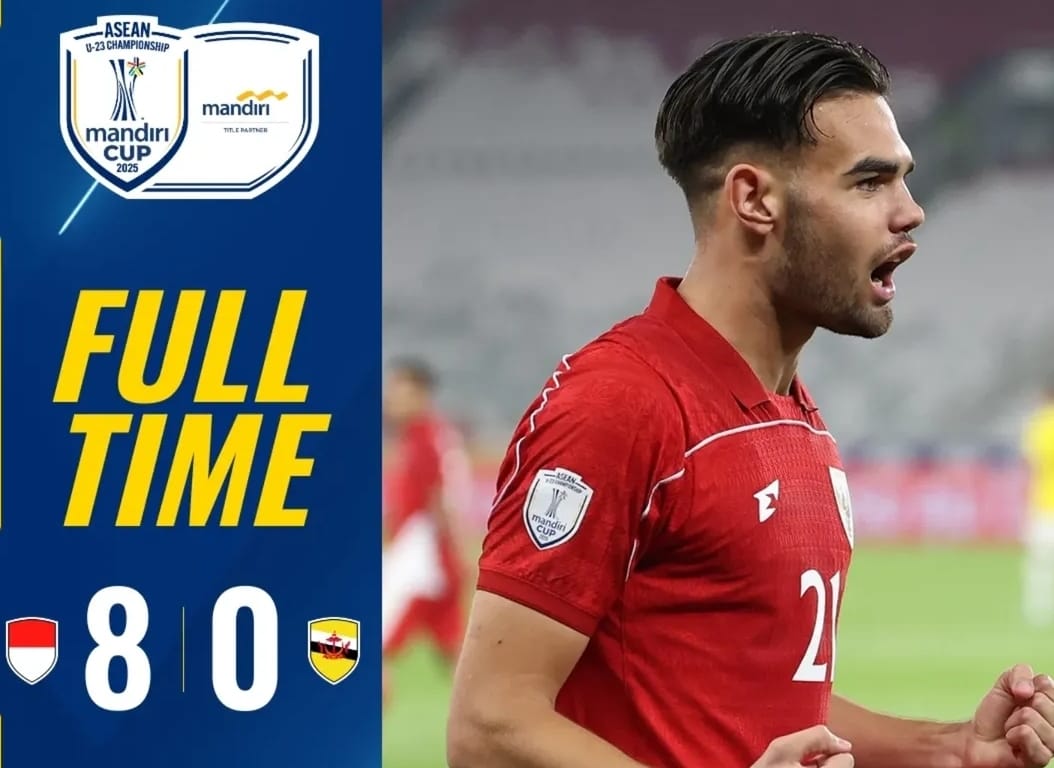 NGERI, Timnas Indonesia Lumat Brunei, Kini Jens Raven Dapat Ujian Berat Lawan Filipina Piala AFF U-23 2025