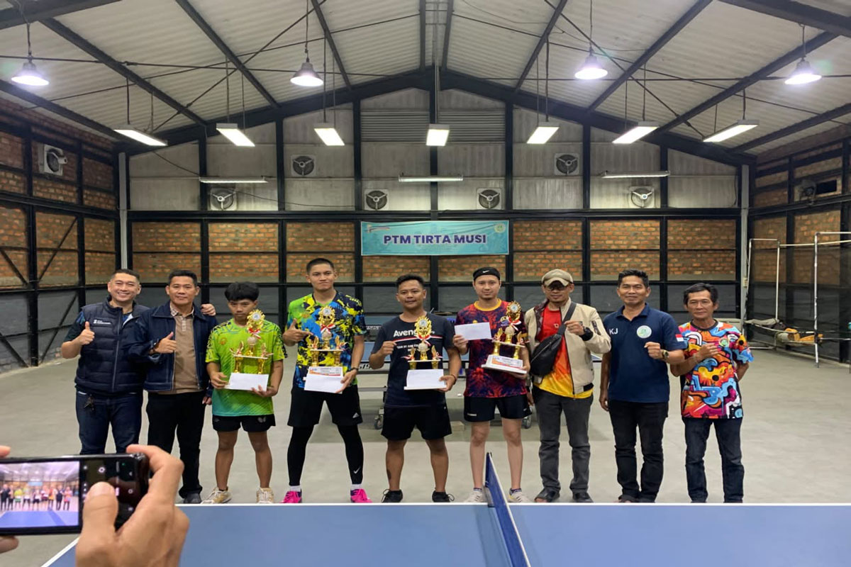 Supriadi Juara PTMSI Palembang Cup 2026