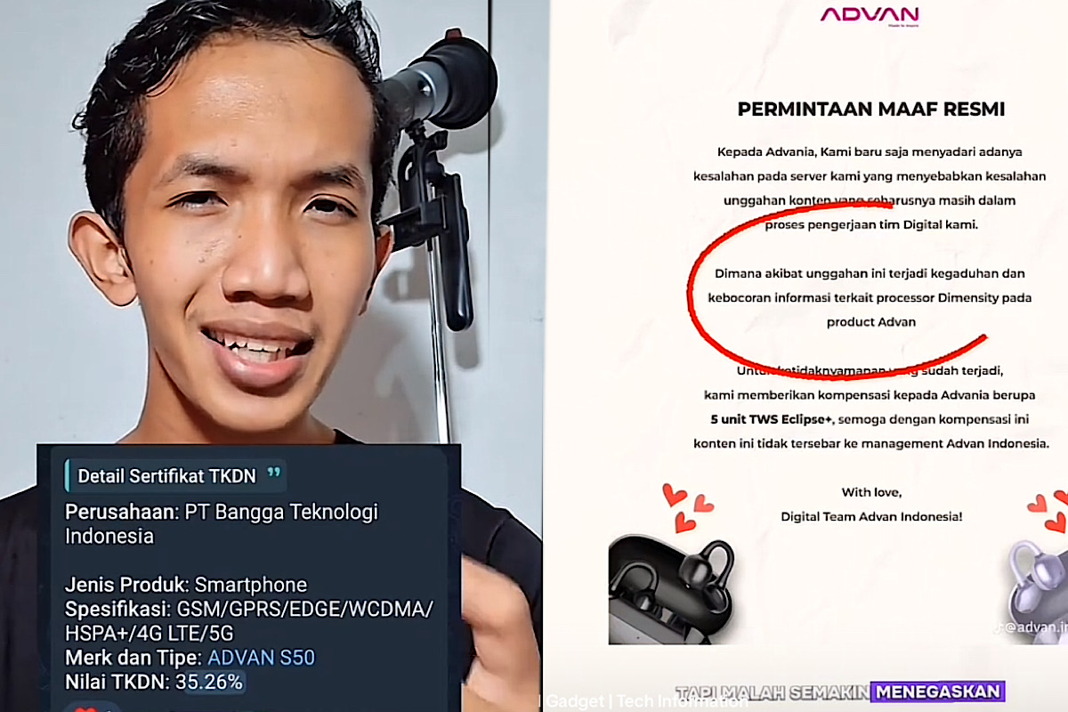 Drama Permintaan Maaf Advan di Medsos, Malah Penegasan HP Advan S50 Support 5G Pakai MediaTech Dimensity