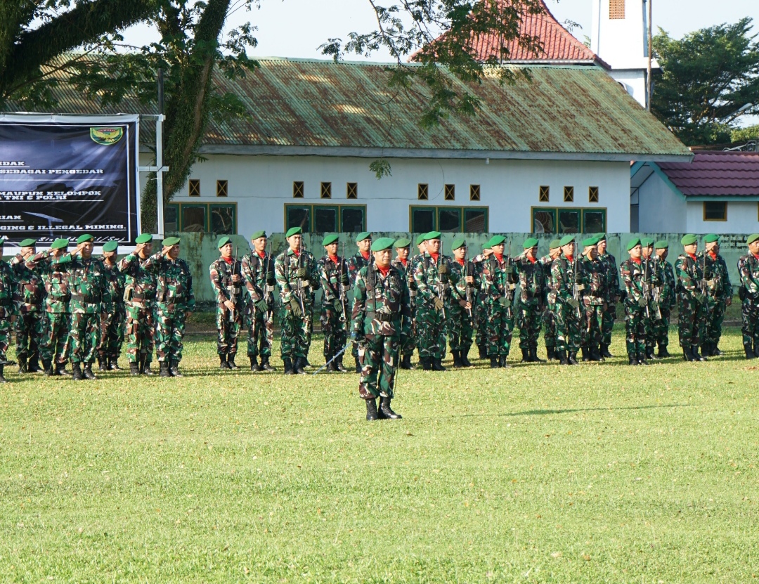 Peringatan Hari Lahir Pancasila Kasdim Kodim 0402/OKI Sampaikan Amanat Kepala BPIP RI