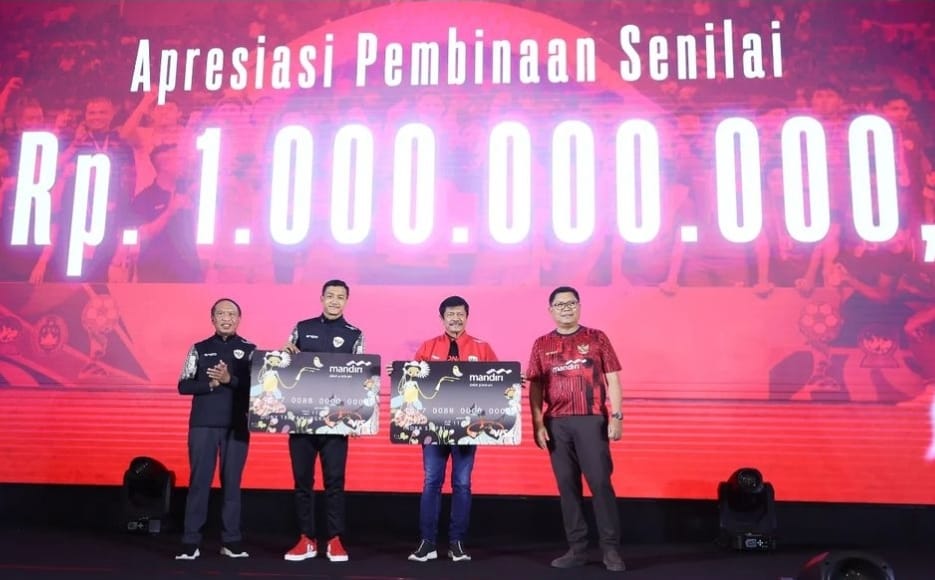 Congratulation, Timnas Indonesia U-19 Banjir Hadiah dari Mandiri 1 Miliar Lainnya Menyusul, Ini Rekam Jejaknya