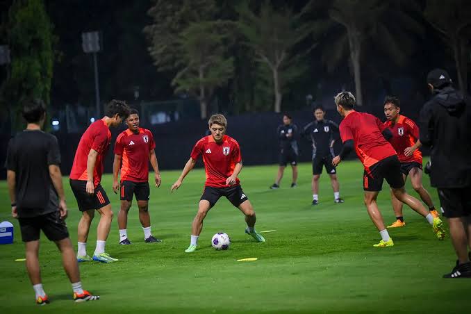 6 Pemain Jepang Lakukan Latihan Perdana Jelang Hadapi Skuad Garuda, Siapkan Strategi Khusus?