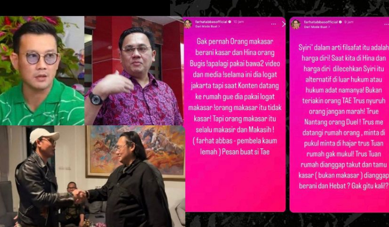 Berlanjut! Farhat Abbas Sindir Densu Lewat Instagram,Tuntut Permohonan Maaf