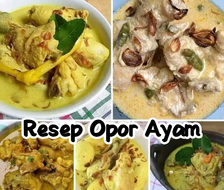 Resep Opor Ayam Teman Makan Ketupat di Hari Lebaran, Gampang Banget!