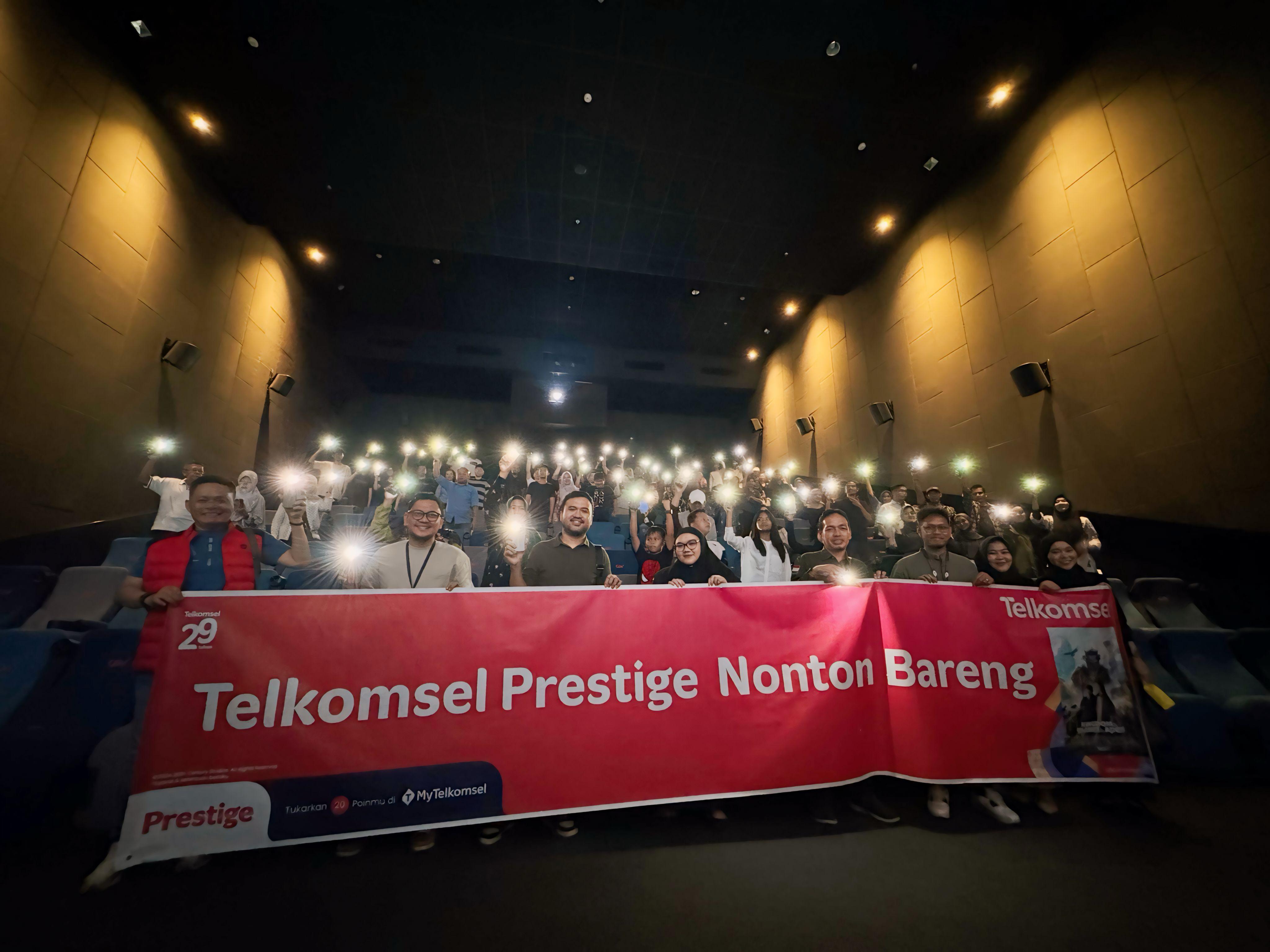 HUT Telkomsel ke-29 Tahun, Telkomsel Apresiasi Pelanggan Setia Dengan Nobar Serentak di 13 Kota