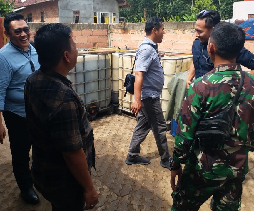 Oknum TNI Timbun Puluhan Ribu Liter BBM Ilegal di Gudang Banyuasin 