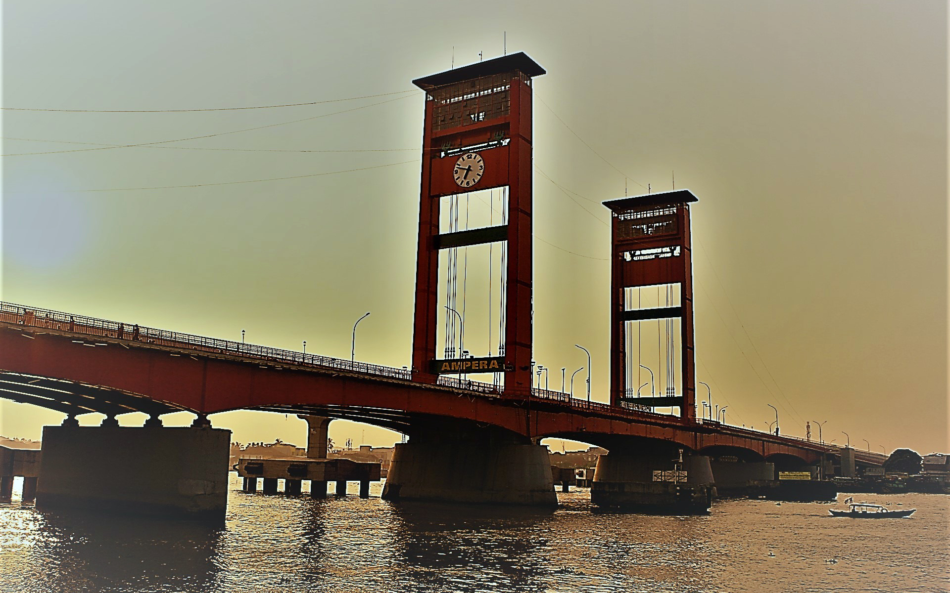 Nama Jembatan Ikon Palembang Ini Awalnya Bukan Ampera, Diganti Sebagai Bentuk Kekecewaan Kepada Bung Karno? 