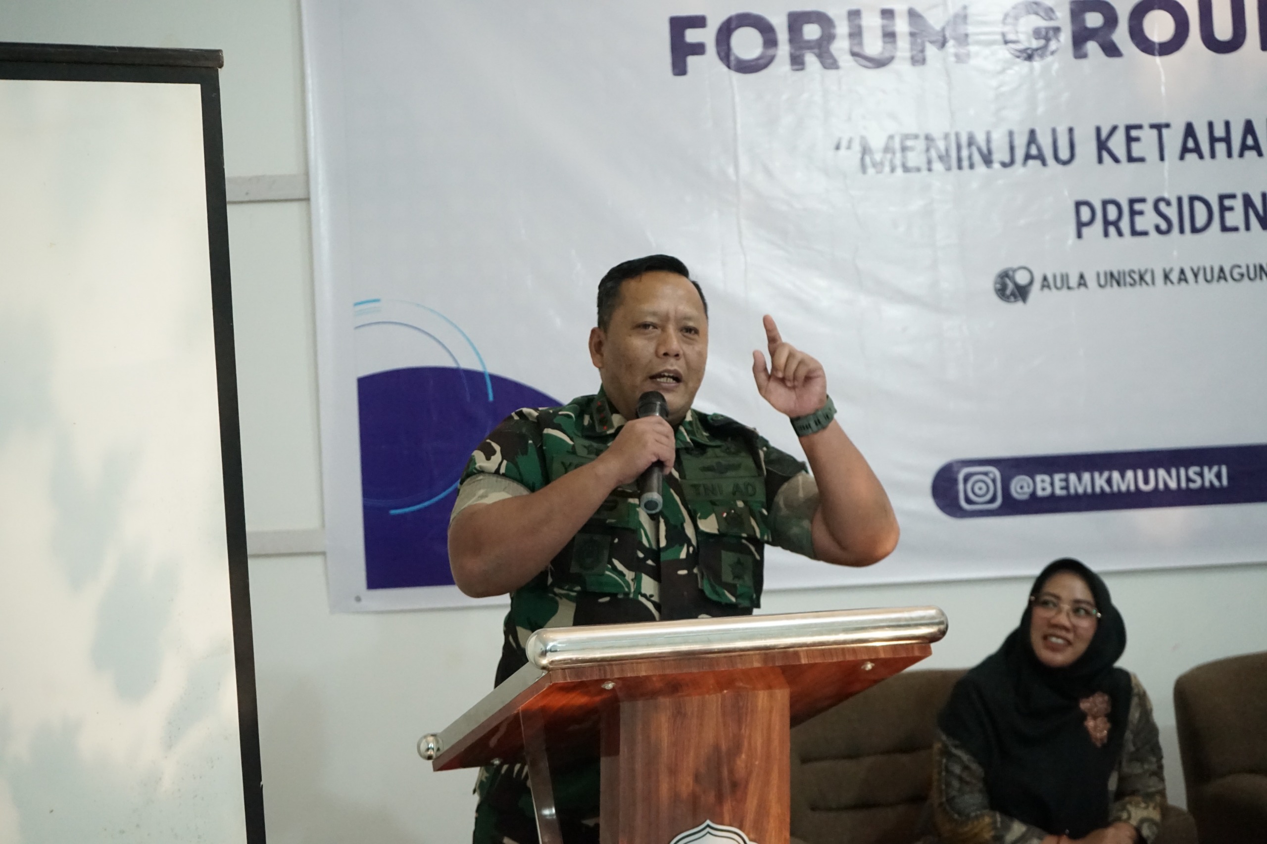 Ini Peran TNI Dukung Ketahanan Pangan Disampaikan Dandim OKI di FGD