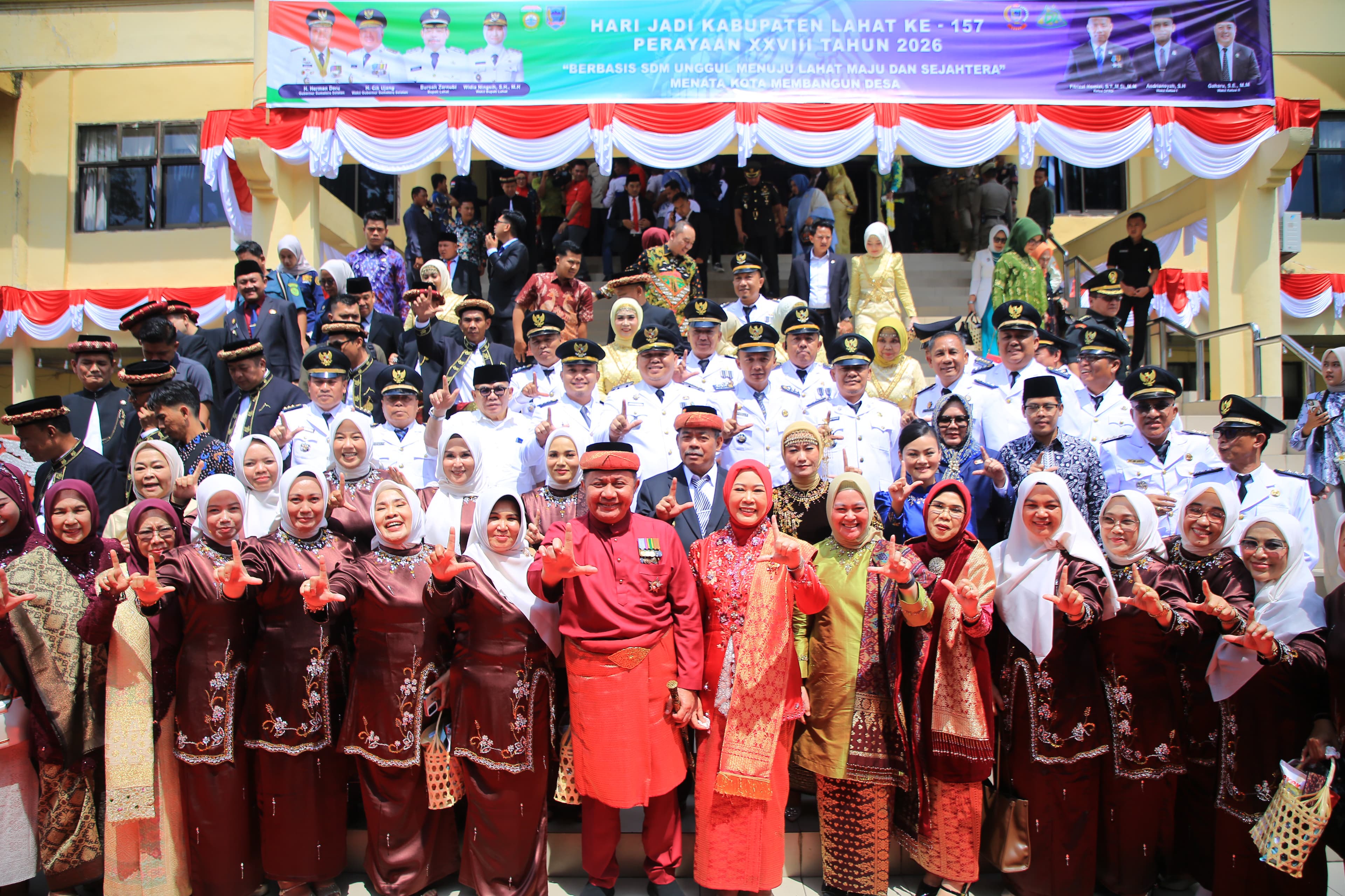 Hadiri HUT Lahat, ini Pesan Gubernur Sumsel