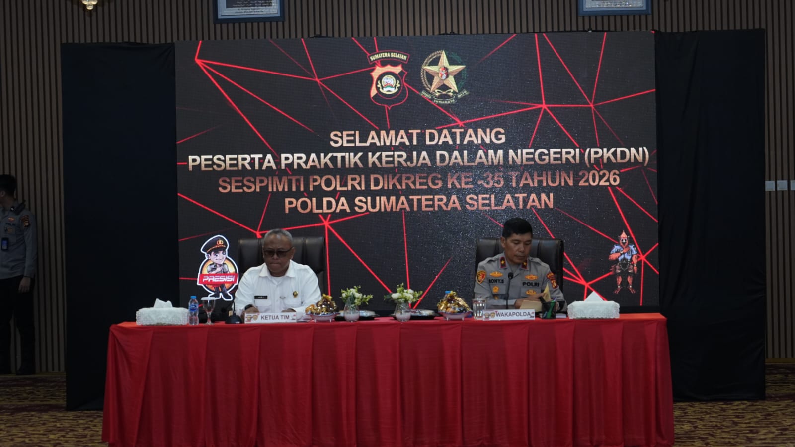 Wakapolda Sumsel Buka PKDN Sespimti Polri, Tekankan Stabilitas dan Ekonomi