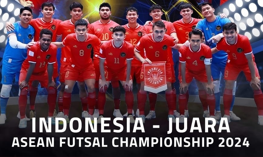 Penantian 14 Tahun Terbayar, Timnas Indonesia Akhirnya Angkat Trofi Piala AFF Futsal 2024