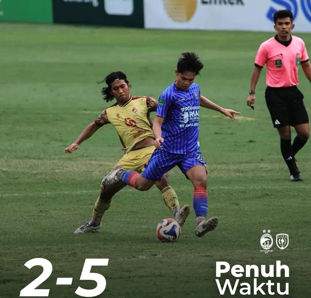 Hasil Pertandingan SFC Vs PSPS Pekanbaru, Gol Awal dan Penghujung Laga Tuan Rumah Dibantai Tim Tamu 