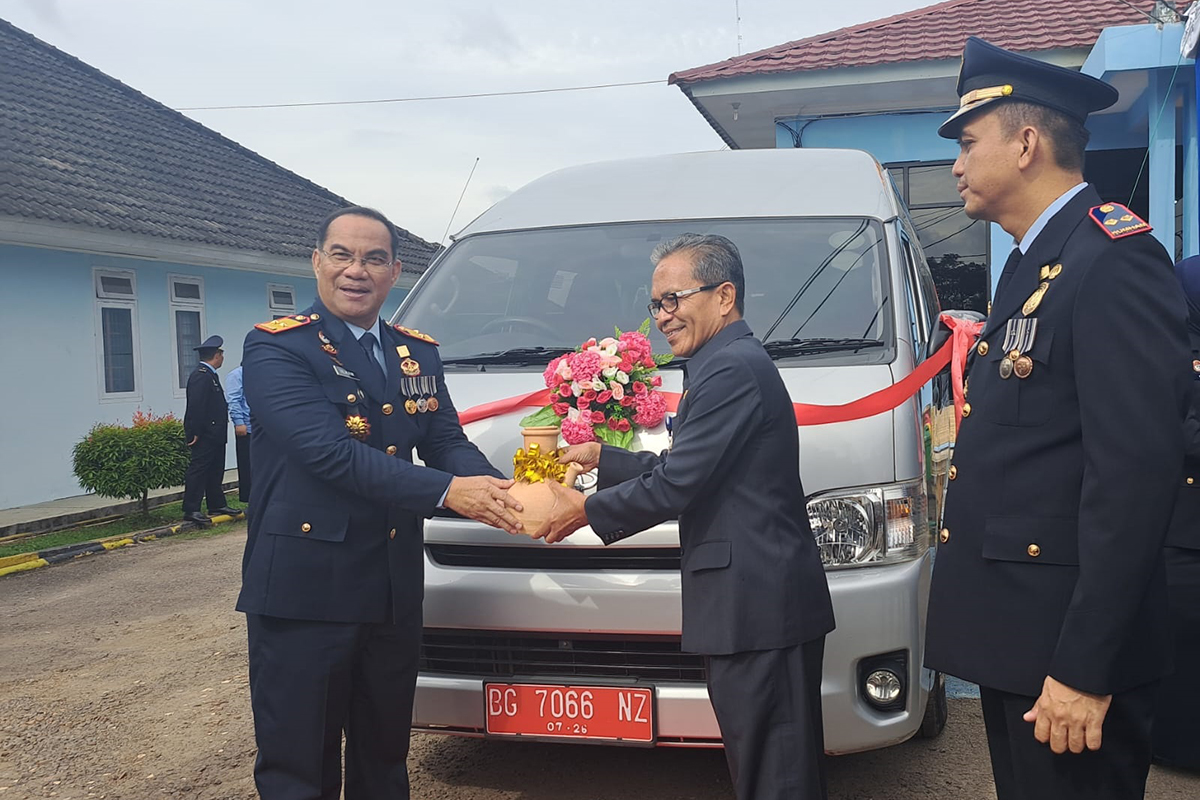 Kantor Imigrasi Kelas I TPI Palembang Lauching Mobil LAKSO untuk Pelayanan Keimigrasian Keliling