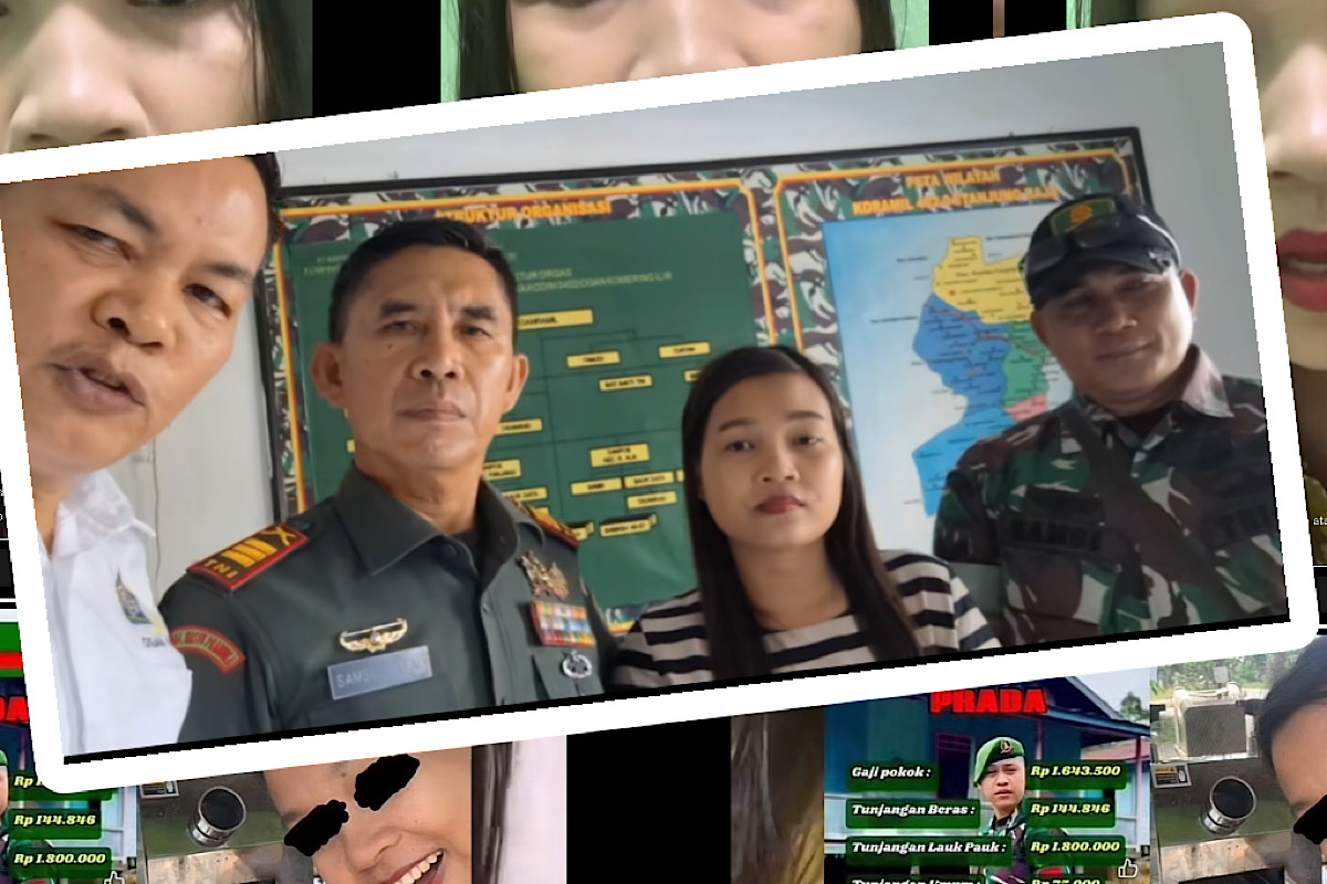 Habis ‘Dirujak’ Netizen Konten Kreator Ogan Ilir Temui Danramil Tanjung Raja, Tujuannya Bisa Ditebak