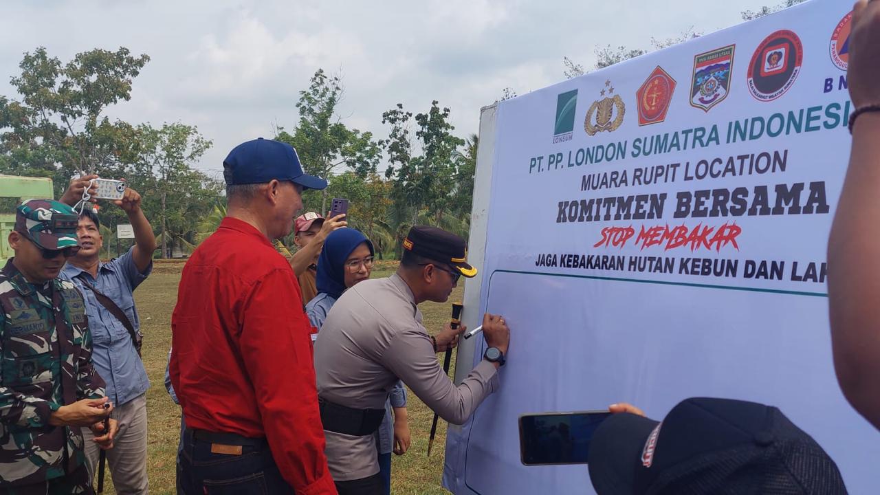 Karhutla Jadi Ancaman Serius, Polda Sumsel Gandeng TNI dan Perusahaan Perkuat Pencegahan di Muratara