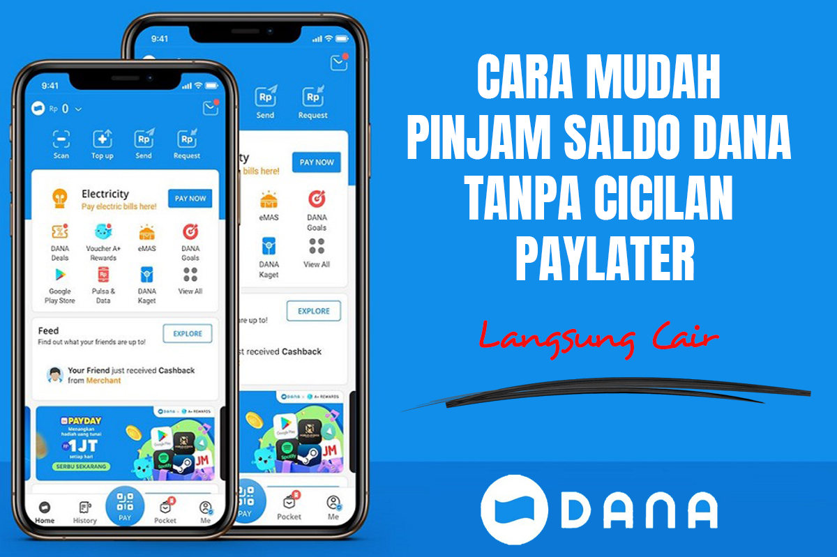 Tanpa Paylater! Cara Pinjam Saldo DANA Mulai Rp100 Ribu, Langsung Cair