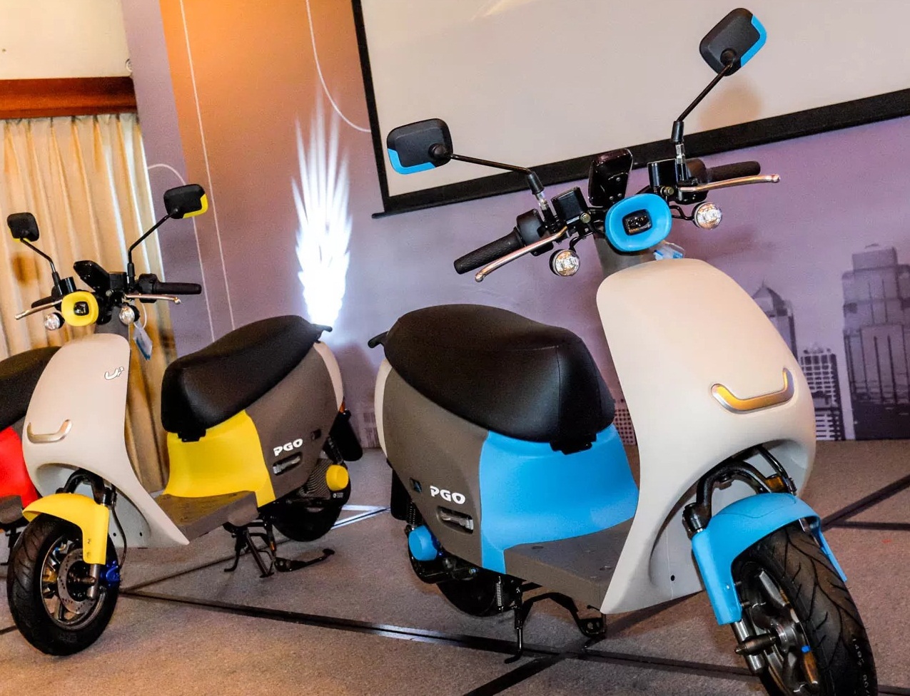 Motor Listrik PGO Smart Ur2 Plus Asal Taiwan, Si Chubby  Mirip Honda Scoopy 