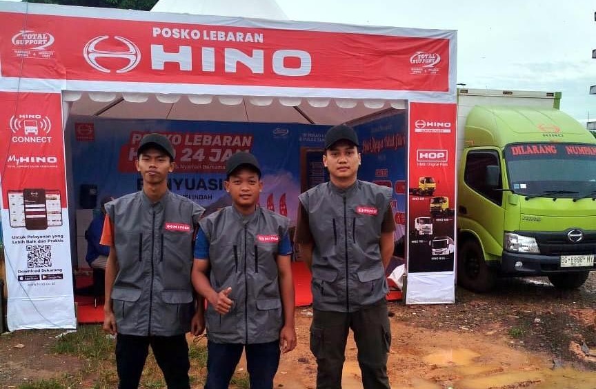 Hino Siagakan 18 Posko dan Bengkel Siaga Selama Arus Mudik dan Balik Leberan 2026, Berikut Daftarnya!