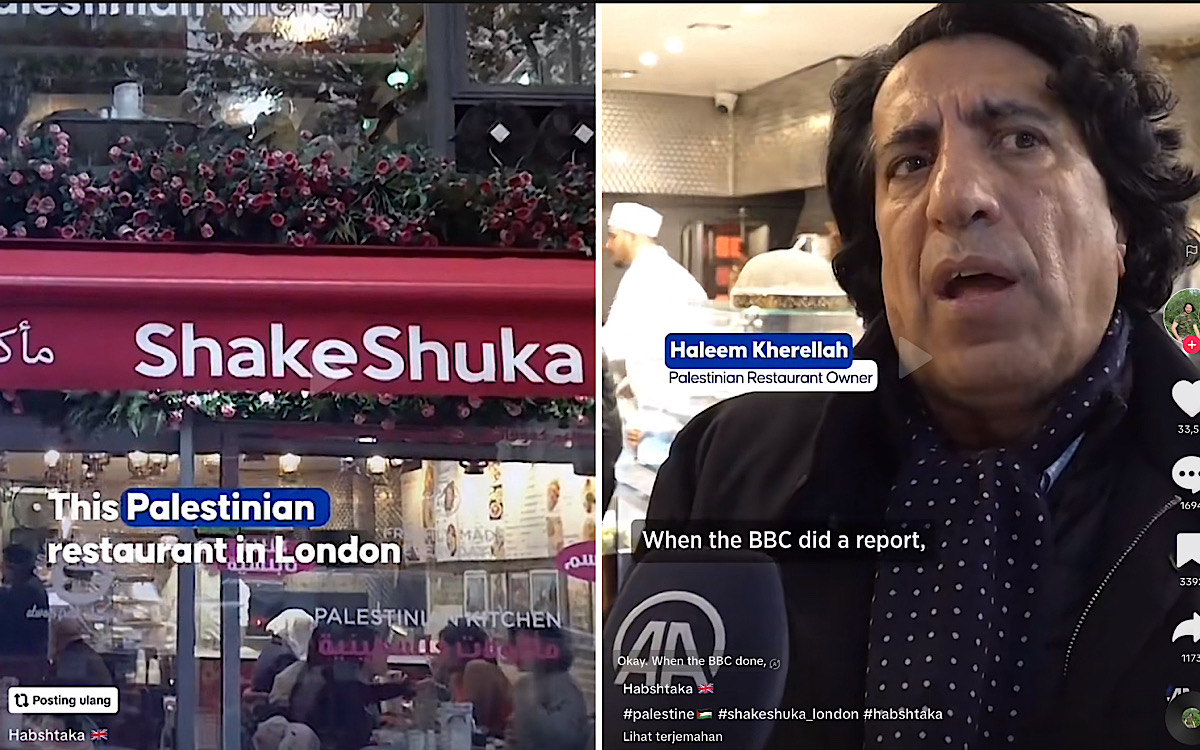 Restoran Palestina ShakeShuka London Dapat Puluhan Ancaman via Telpon Tiap Hari, Orang Yahudi Malah Minta Maaf