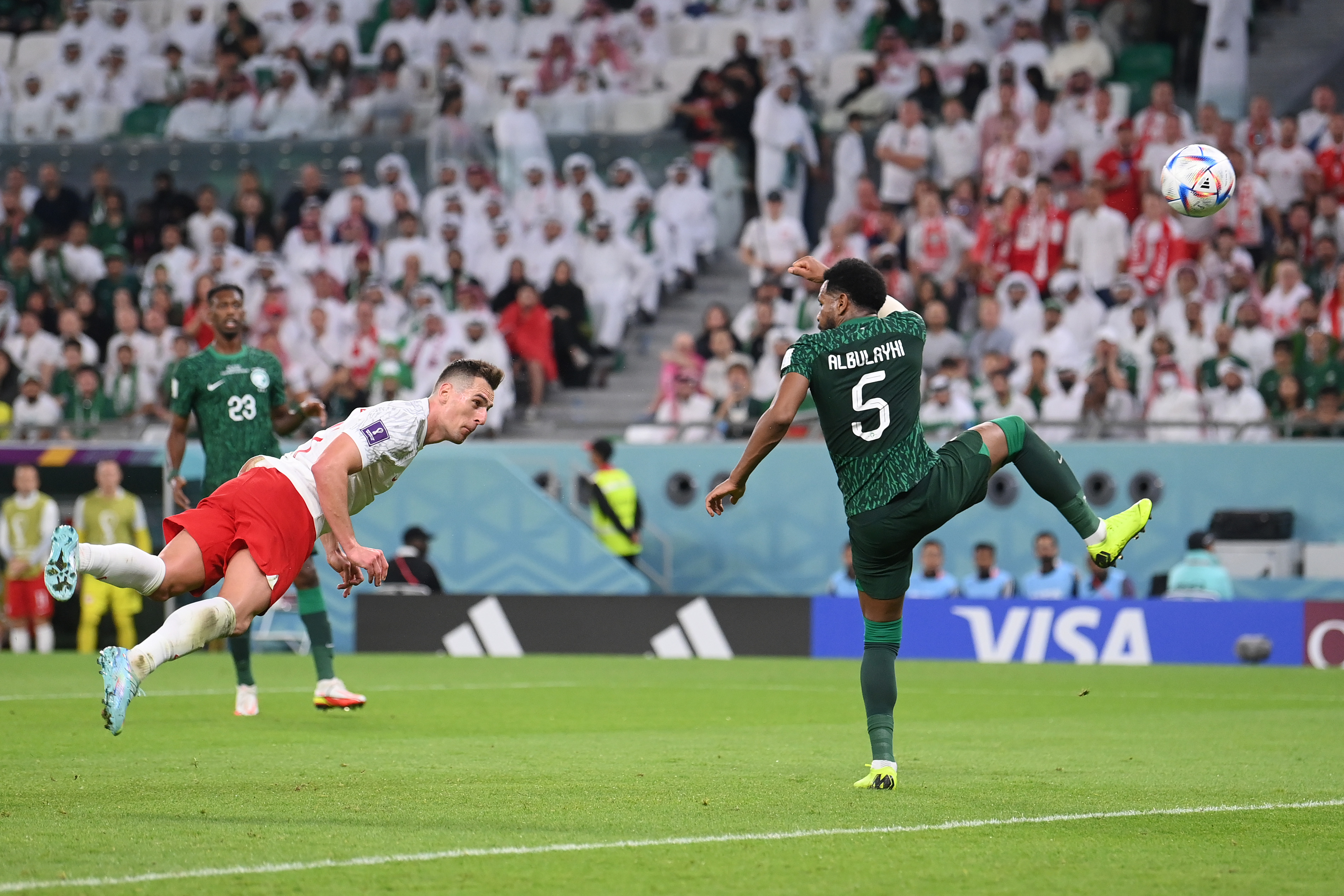 Polandia vs Arab Saudi di Piala Dunia 2022:  The Eagles Kantongi 3 Poin