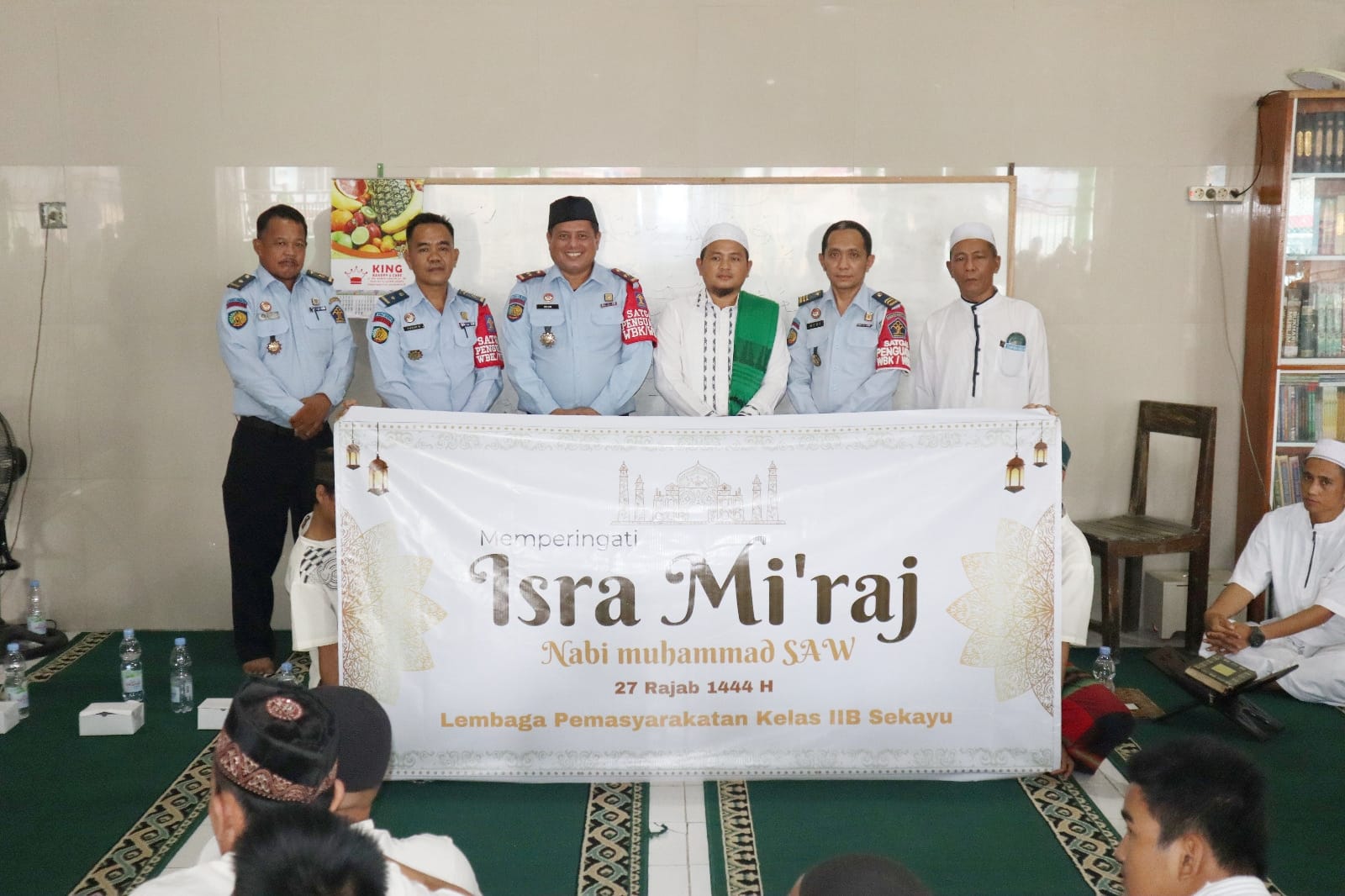 Lapas Sekayu Gelar Peringatan Isra' Mi'raj Nabi Muhammad Saw