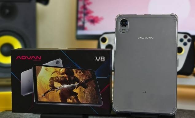 Advan Tab V8: Tablet Minimalis yang Nyaman Dibawa dengan Fitur Keamanan Solid!