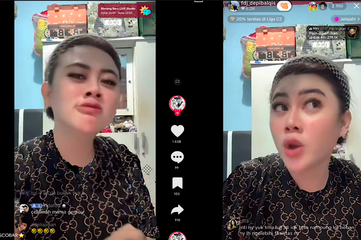 FDJ Depi Balqis Tidak Terima Panggung Pesta Remix Roboh Disebut Murka Allah