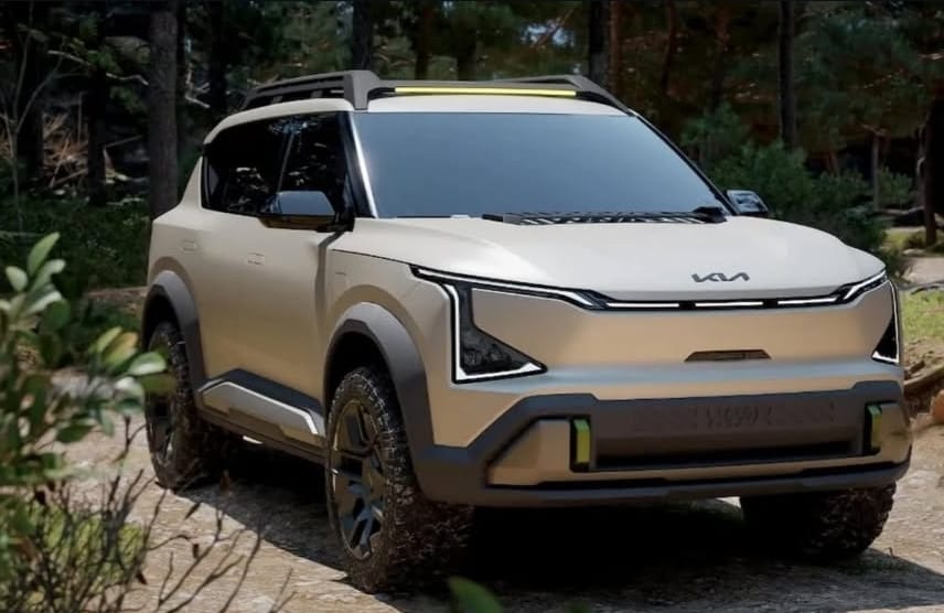 Mengintip Kia EV5 WKNDR, SUV Listrik Petualangan dengan Desain Garang dan Fitur Outdoor