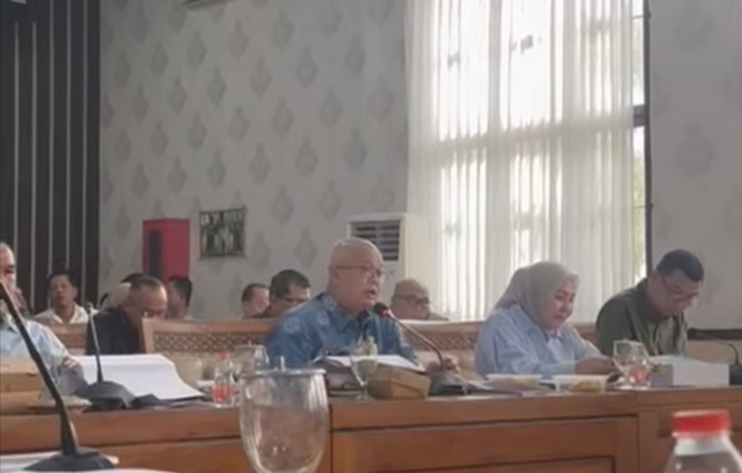 Sekda Ogan Ilir Hadiri Rapat Pembahasan APBD Tahun 2026 dengan Banggar DPRD