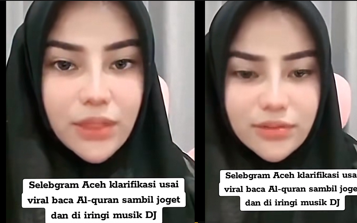 WADUH, Selebgram Aceh Mira Ulfa Baca Al-Qur’an Sambil Joget Musik DJ, Netizen: Sudah Viral Terkenal Minta Maaf