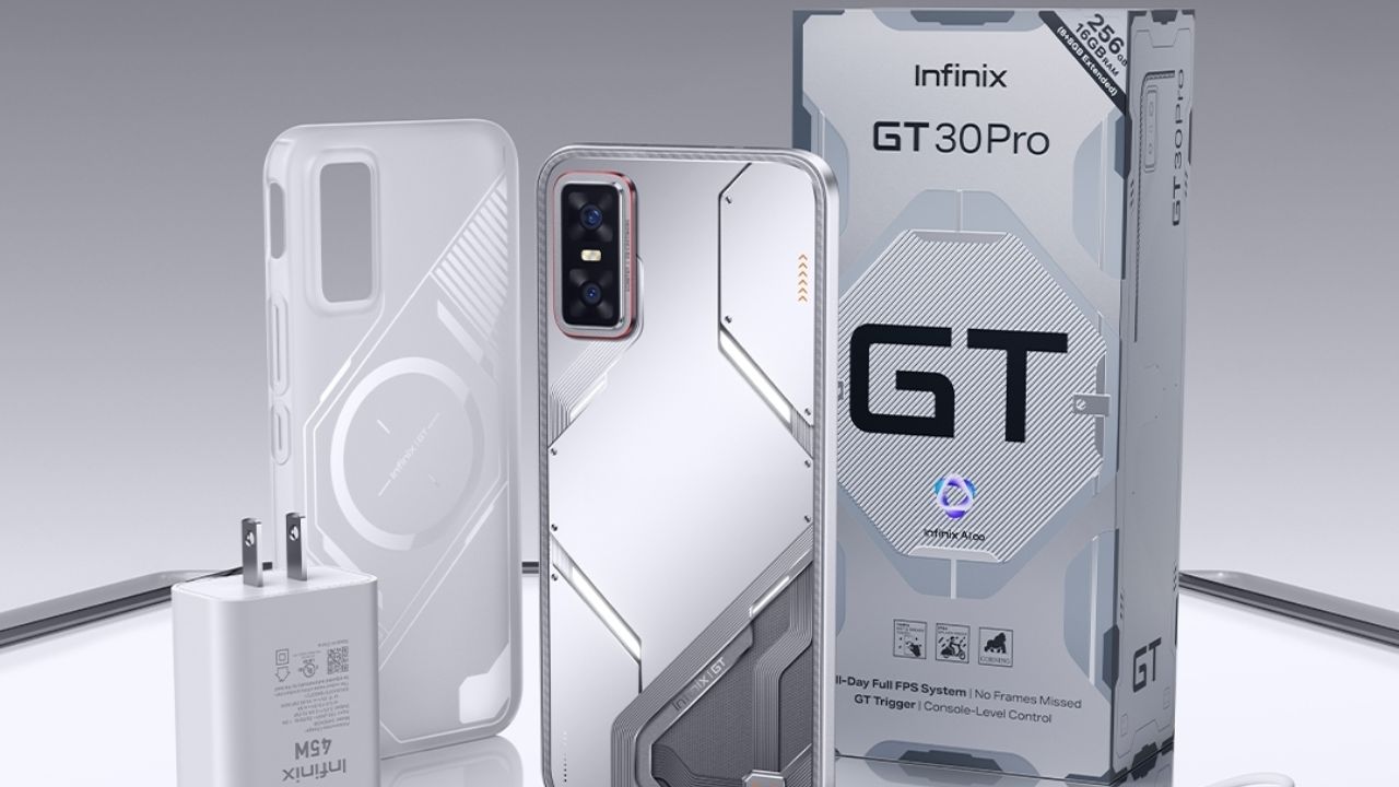 Infinix GT 30 Pro 5G, HP RAM 12GB Storage 512GB Termurah 2025, Investasi Jangka Panjang!