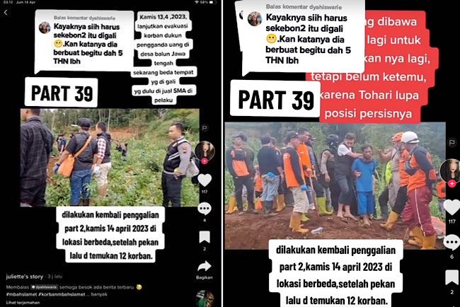 Hot Info, Beredar Video Dukun Slamet Kembali Cari Kuburan Korbannya, Tampak Kebingungan Cari Posisinya Dimana?