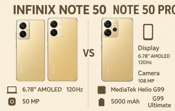 Adu Kuat Infinix Note 50 vs Note 50 Pro: Serupa Tapi Tak Sama, Siapa yang Lebih Unggul?
