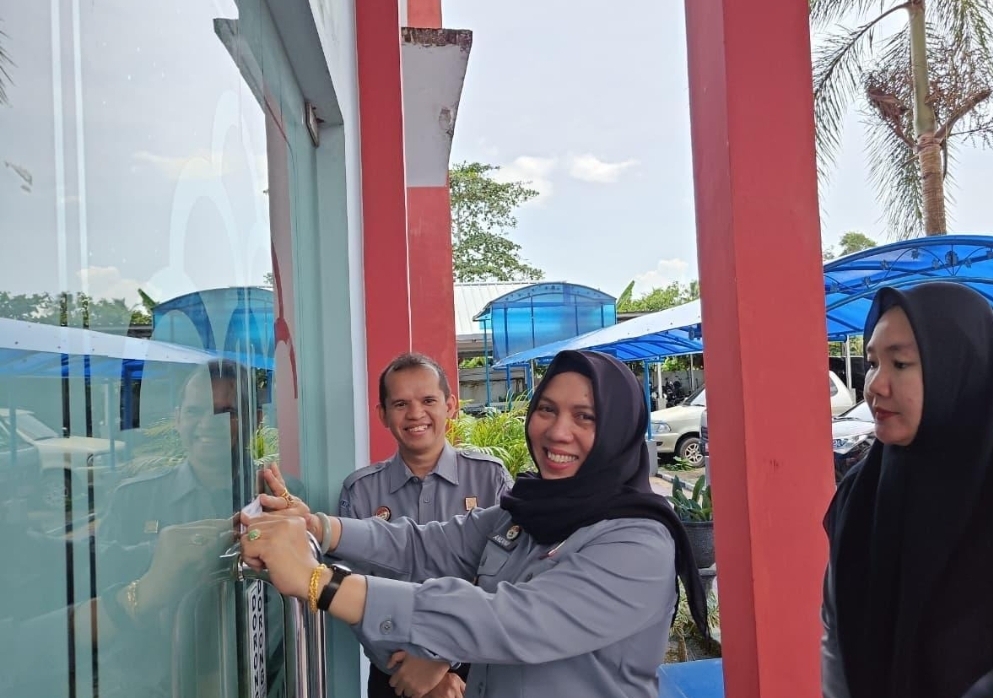 Jelang WFA dan Cuti Bersama, Kemenkum Babel Sterilisasi Kantor dan Cek Keamanan