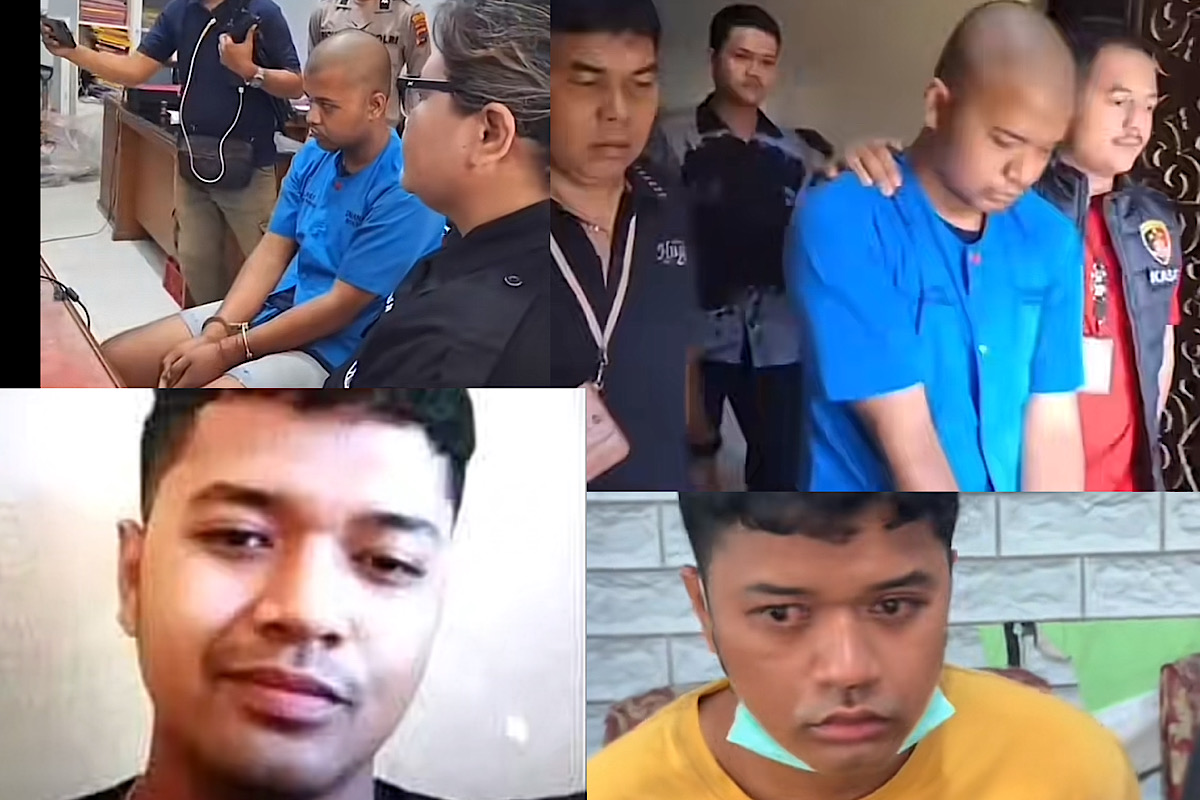 Pembunuh 3 Mahasiswi Terpantau Didampingi Pengacara Indra Dragon Pembunuh Nia Kurnia Sari