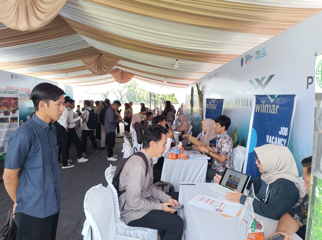 Ratusan Pelamar Padati Job Fair HUT Kabupaten OKI, Ratusan Loker Disiapkan